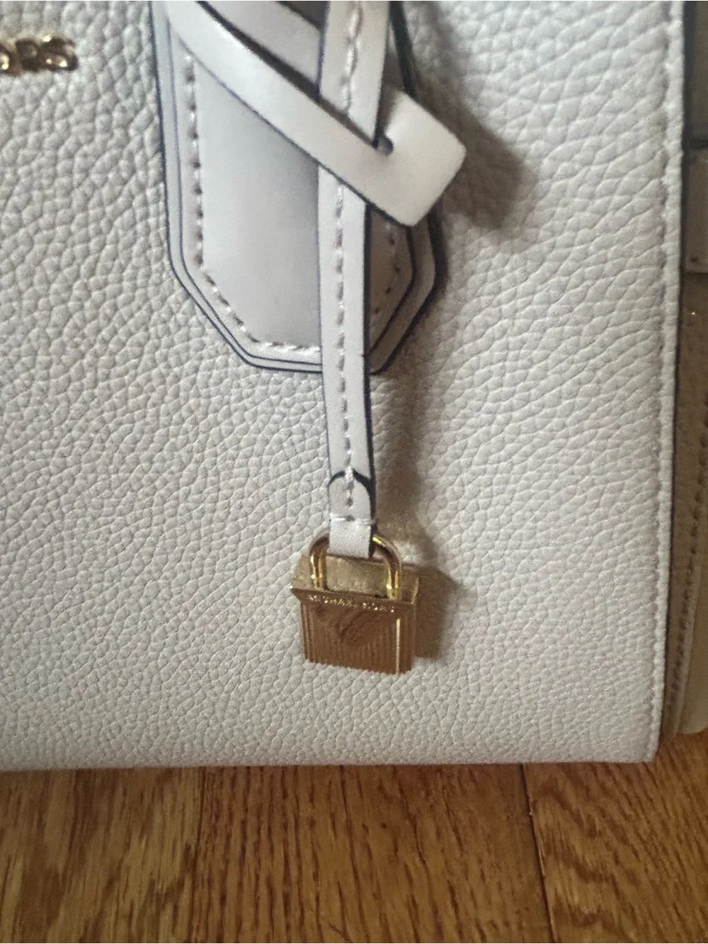 Michael Kors Mercer Medium Crossbody Bag Soft Pink Saffiano Pebbled Leather